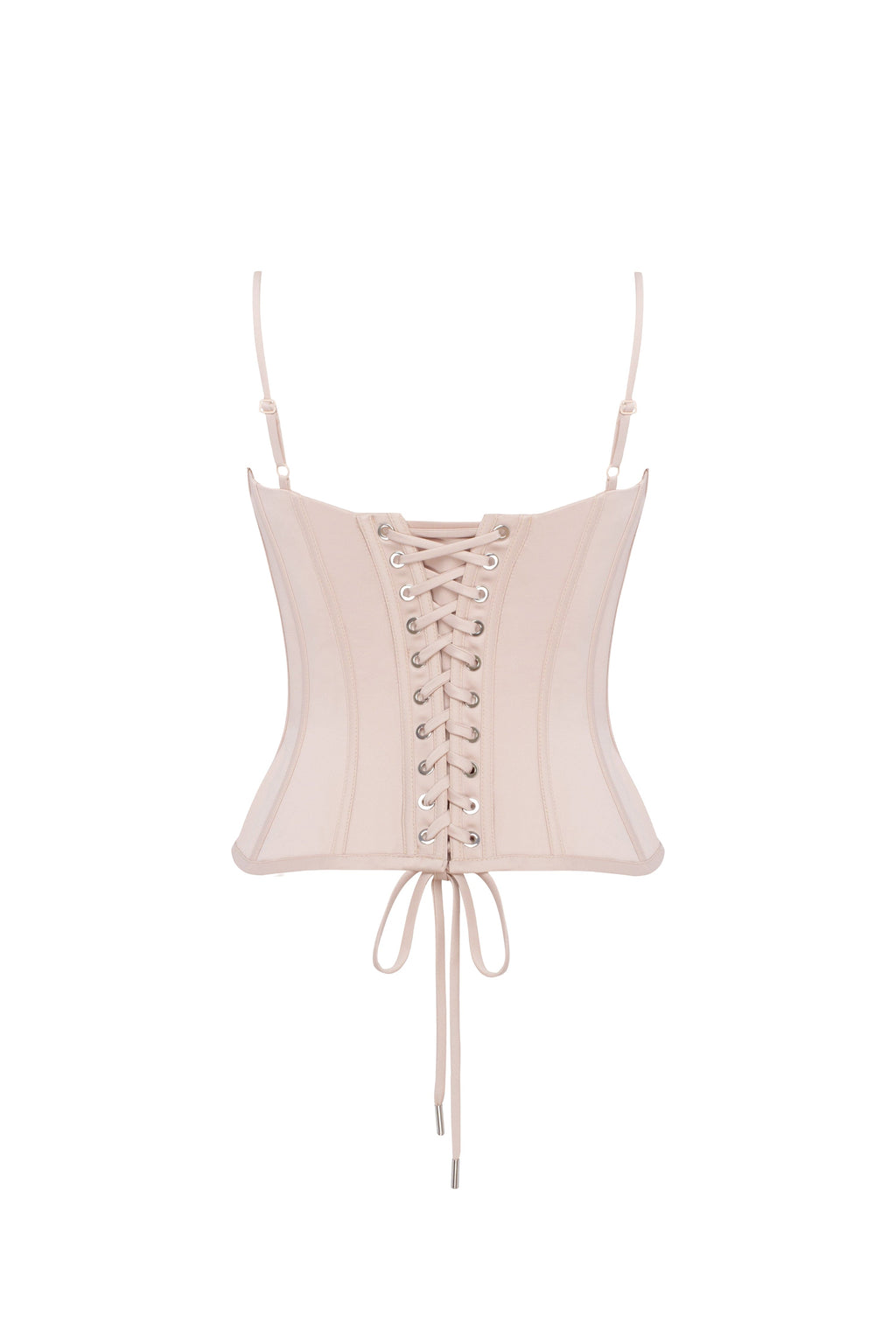 Beige sculpting lace corset, Parisienne