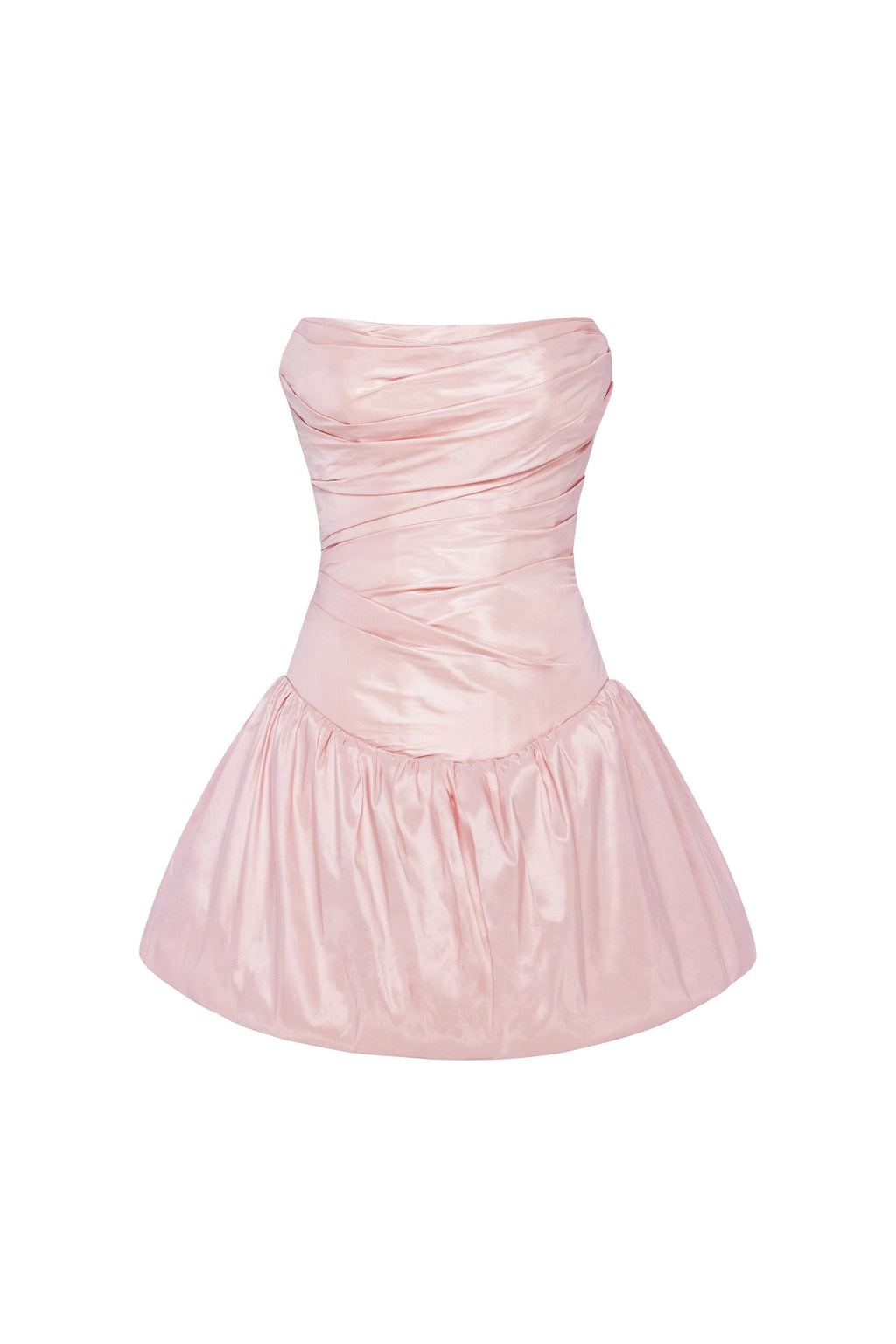 Rosy glow bubble mini dress, Glow-Up