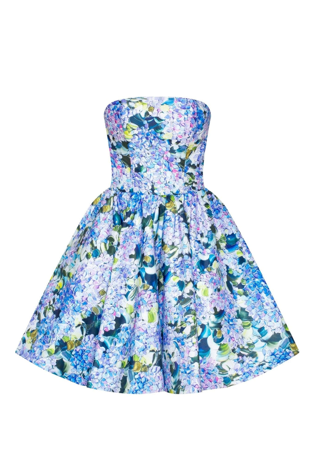 Hydrangea corset mini dress - Milla