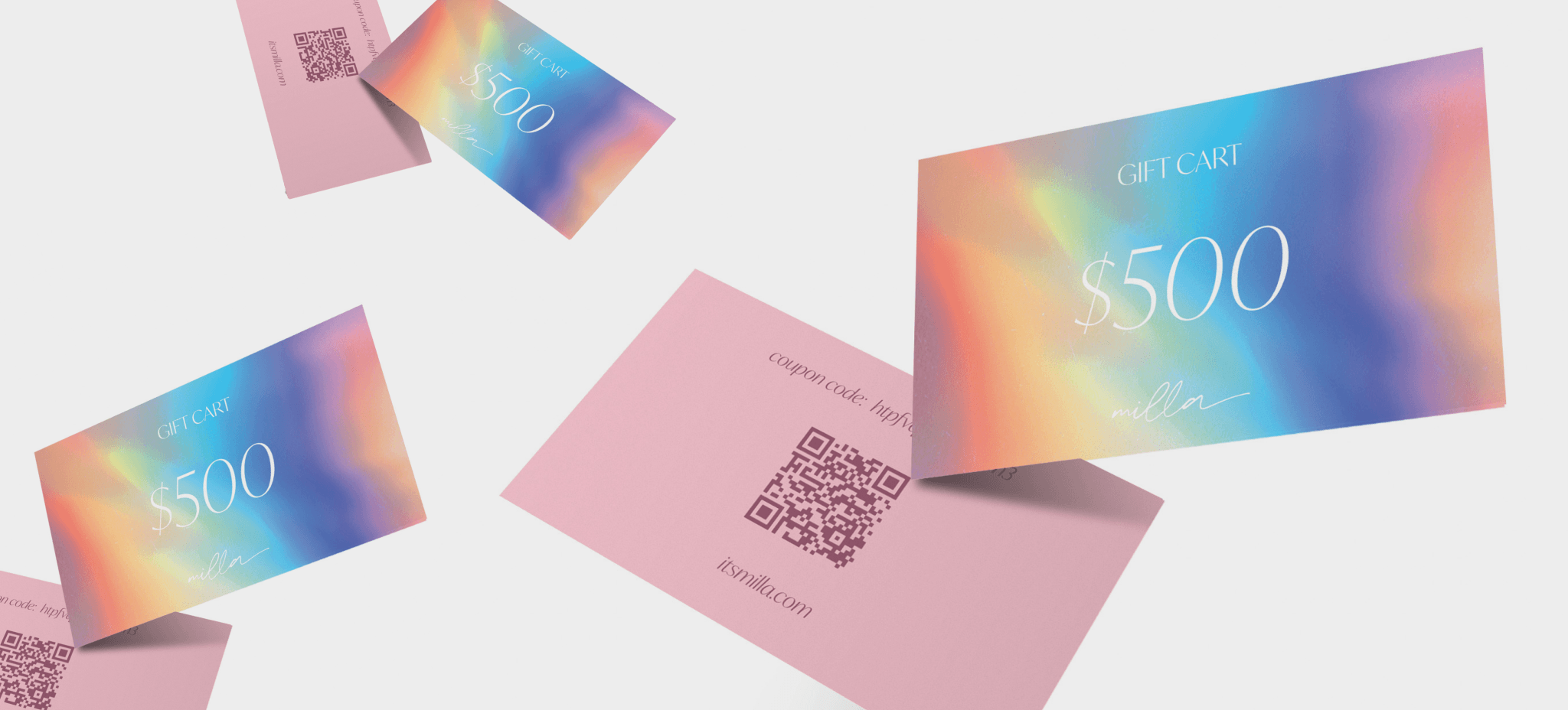 100% desired gift: introducing e-gift card - Milla