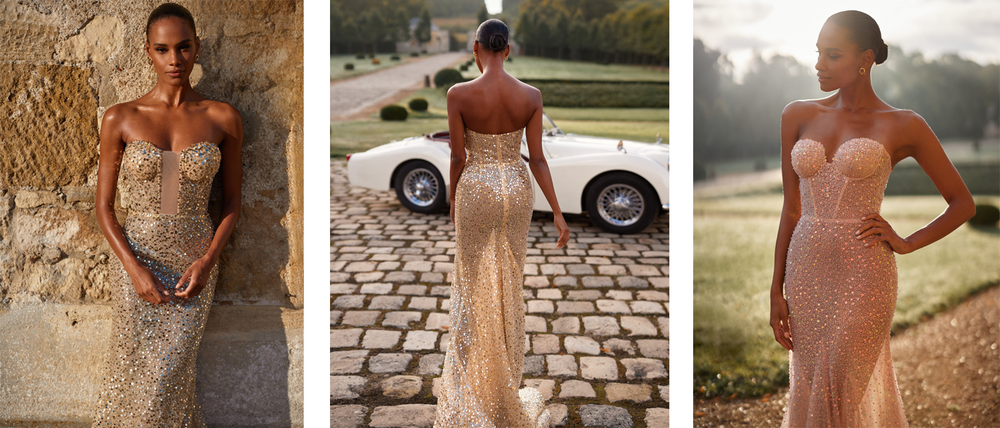 Trumpet dress wedding sales guest