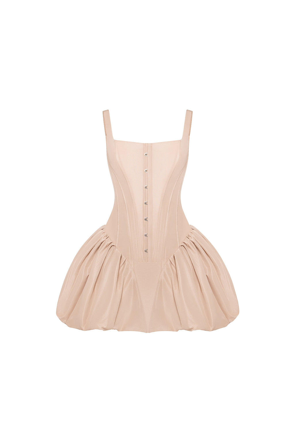 Cappuccino corset mini dress