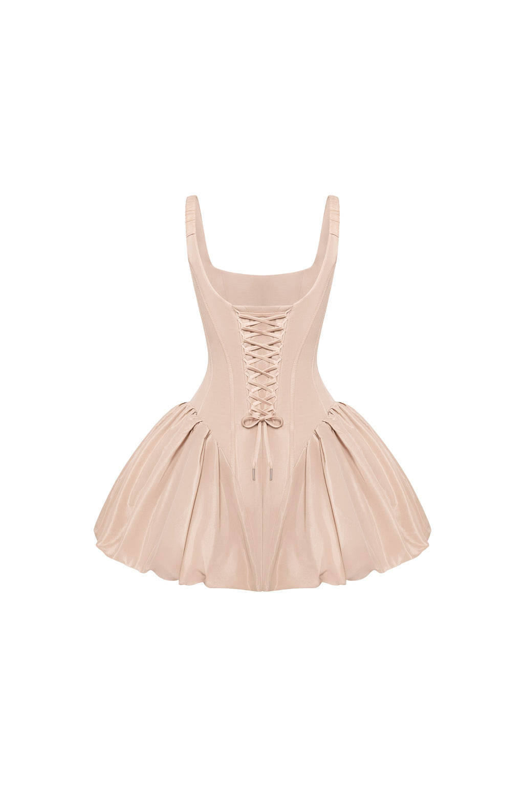 Cappuccino corset mini dress