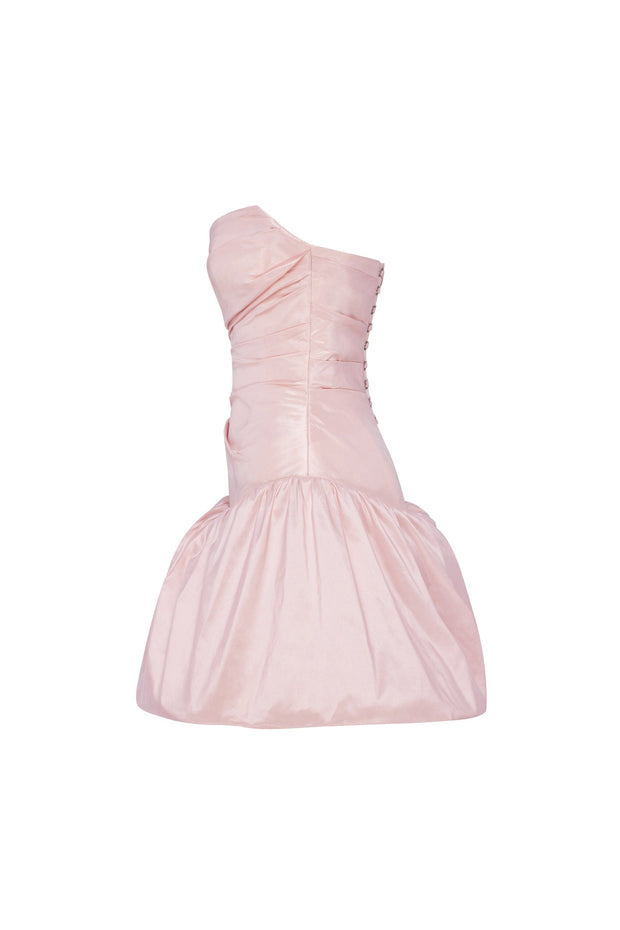 Rosy glow bubble mini dress, Glow-Up