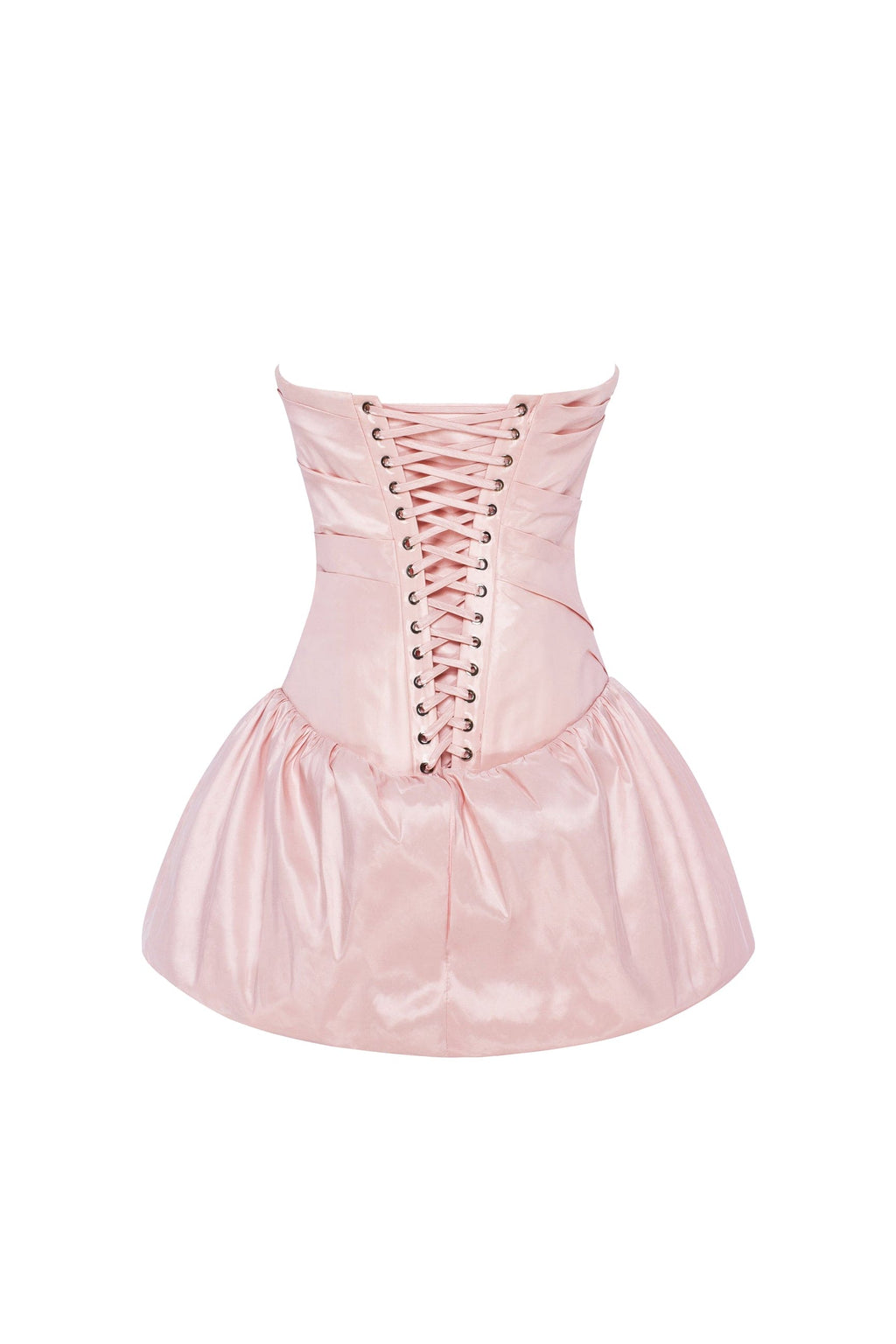 Rosy glow bubble mini dress, Glow-Up