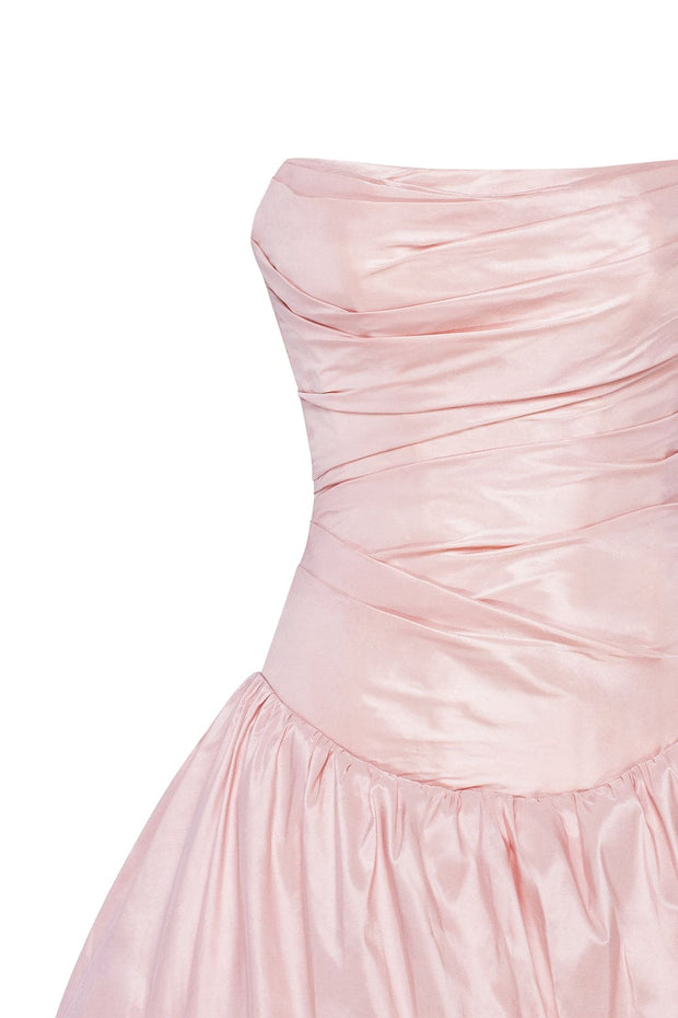 Rosy glow bubble mini dress, Glow-Up