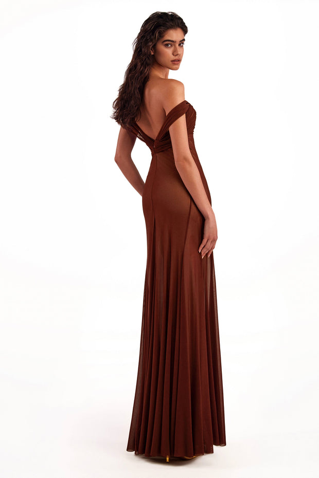 Chocolate Brown Gown – Studio East6