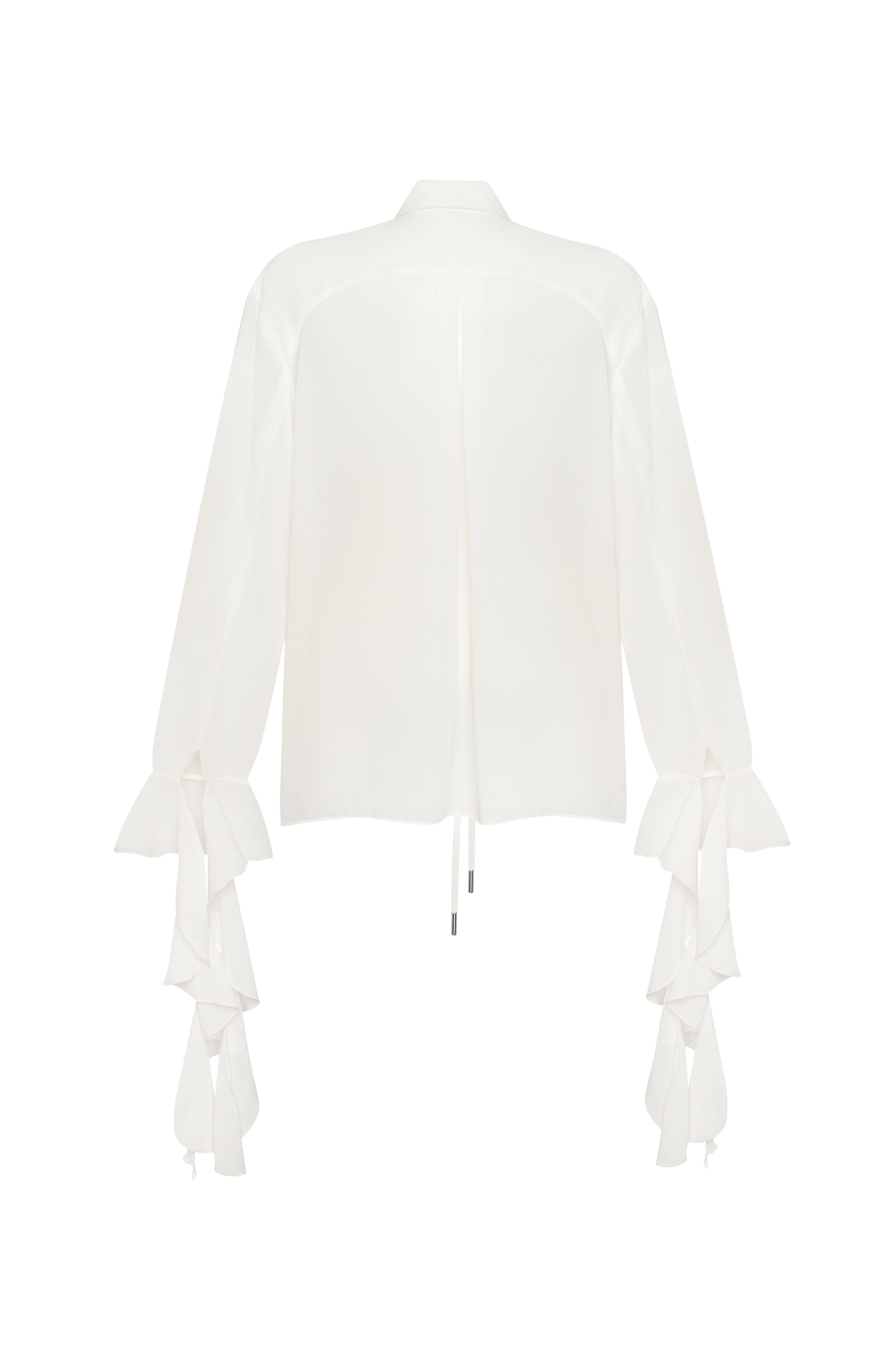 Ruffled blouse in white, Xo Xo Milla Dresses - USA, Worldwide delivery