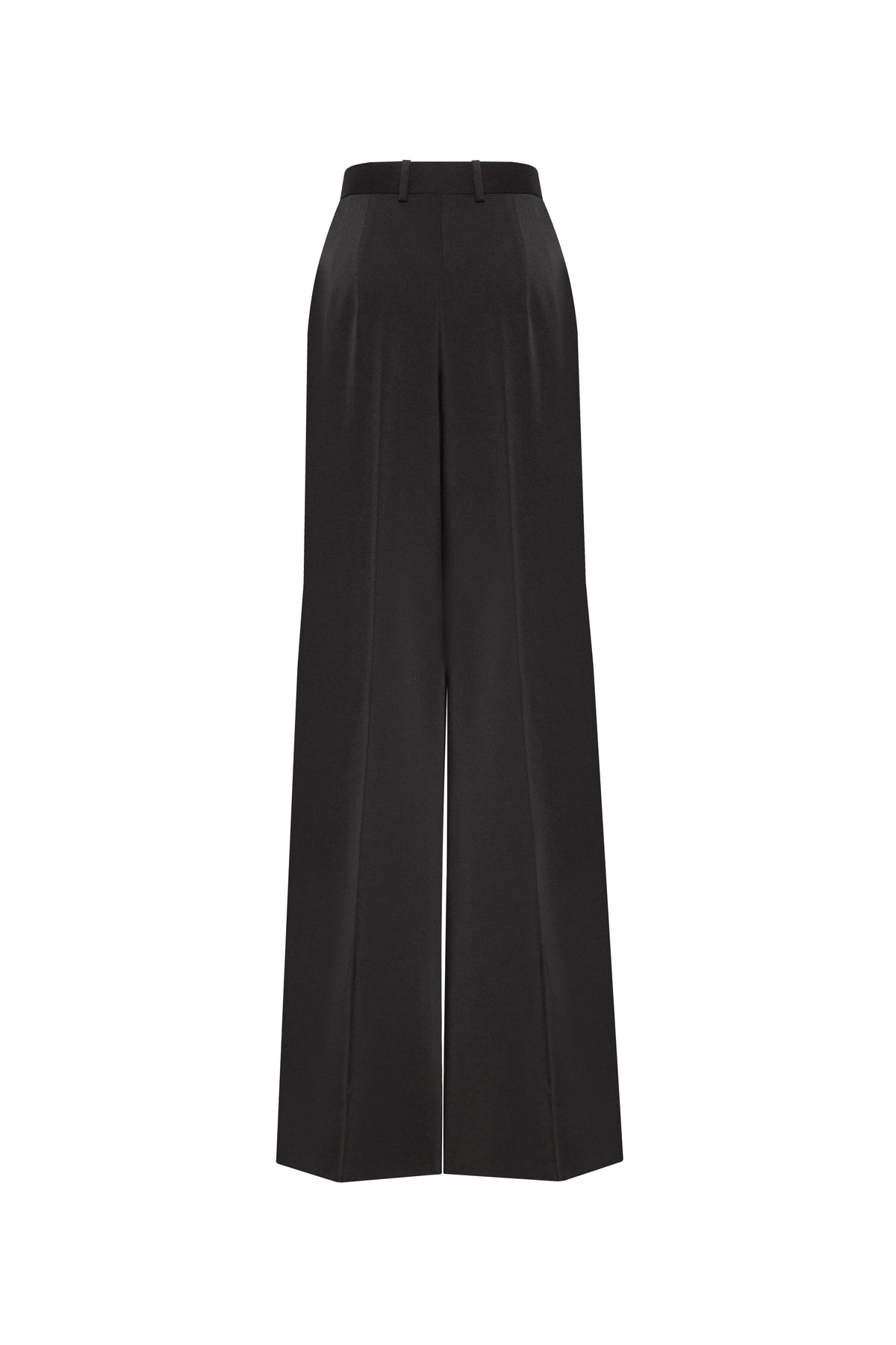 Refined black pants cut from Italian satin, Xo Xo Milla Dresses - USA ...