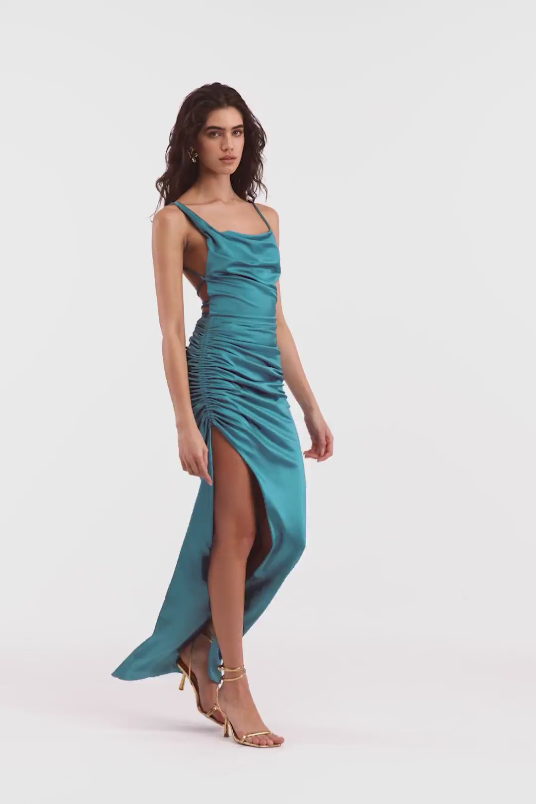  Xcel Couture Mommy and Me Aqua Maxi Dress (Women's XX-Large) :  Clothing, Shoes & Jewelry