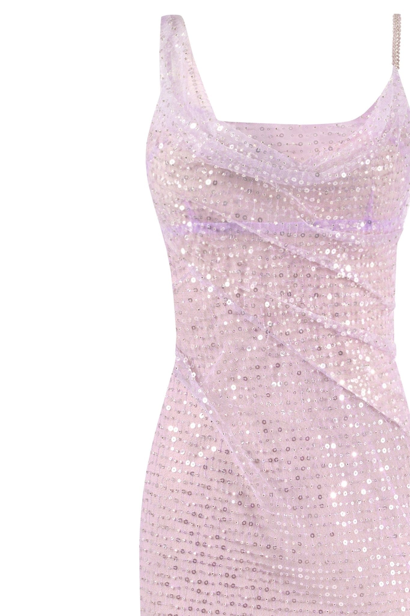 Gala lavender glittering maxi dress - Milla