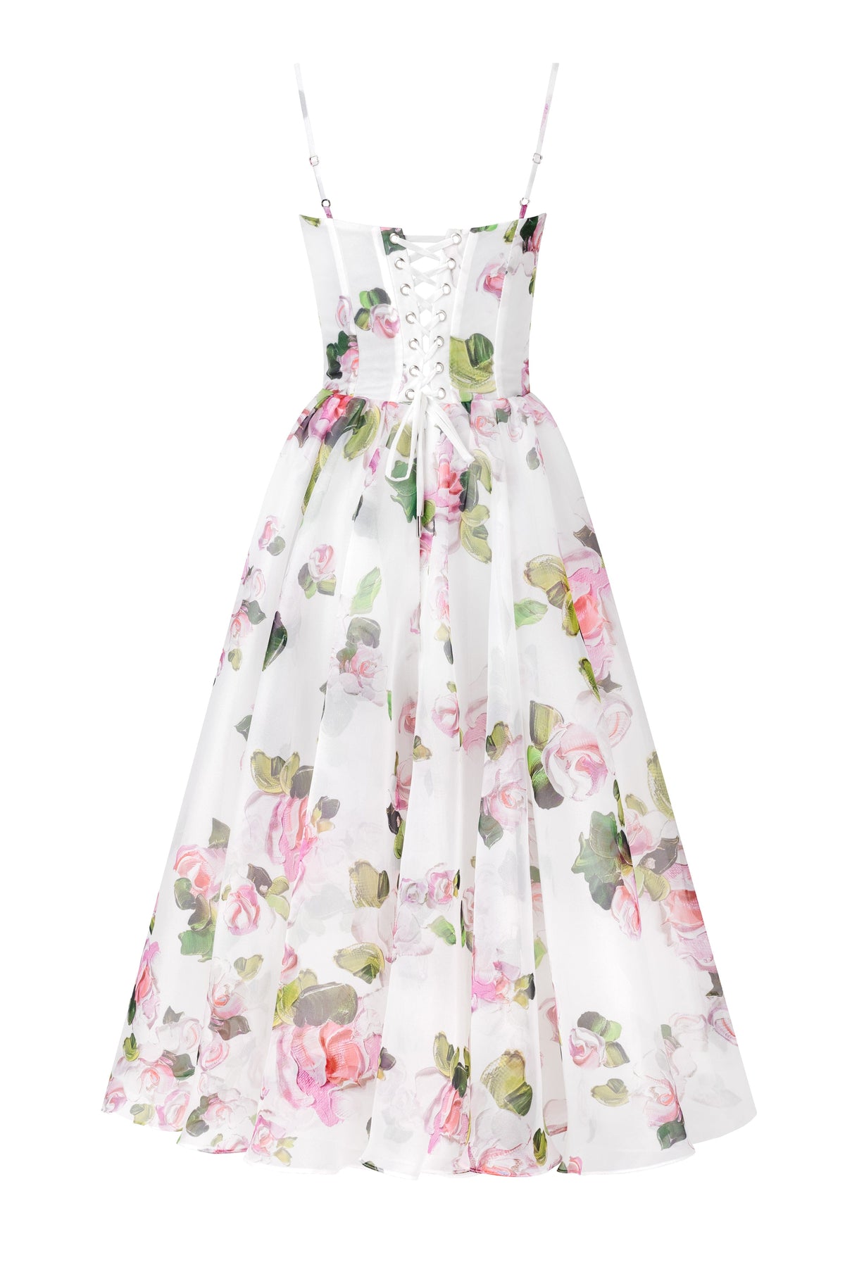 Apple Blossom spaghetti strap midi dress Milla Dresses - USA, Worldwide ...