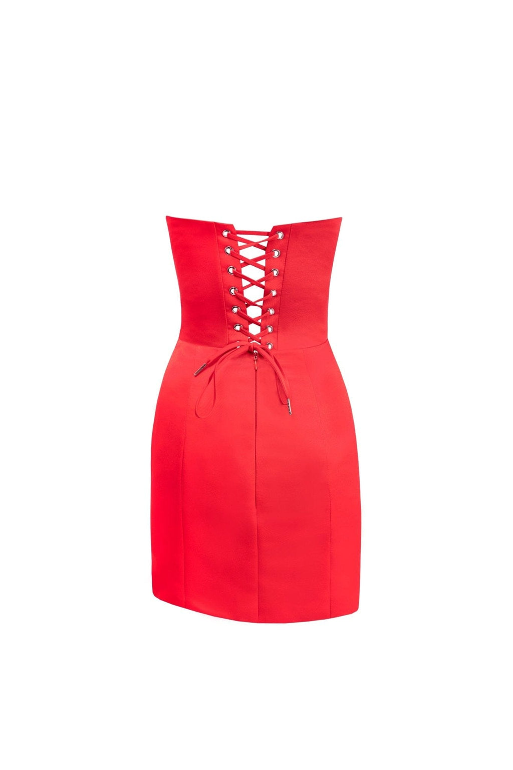 Gorgeous scarlet red mini dress - Milla