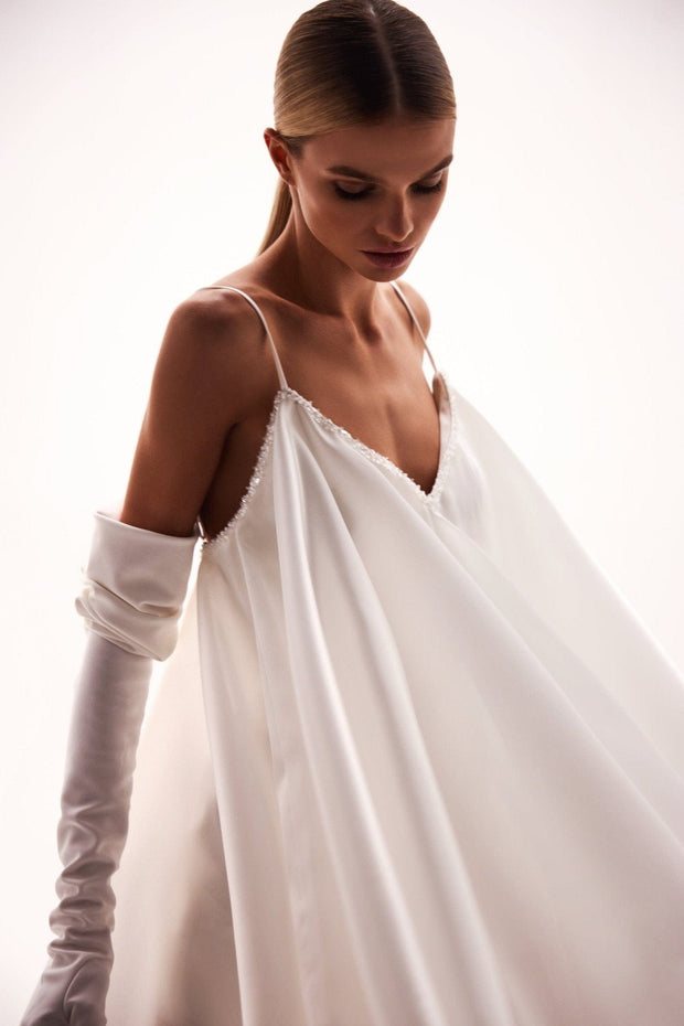 White babydoll dress - Milla