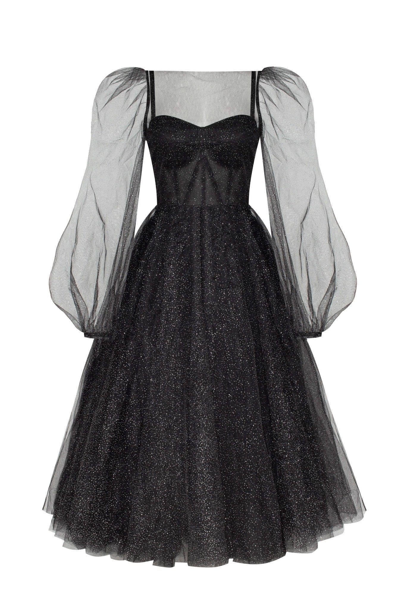 Combination sparkly tulle dress - Milla