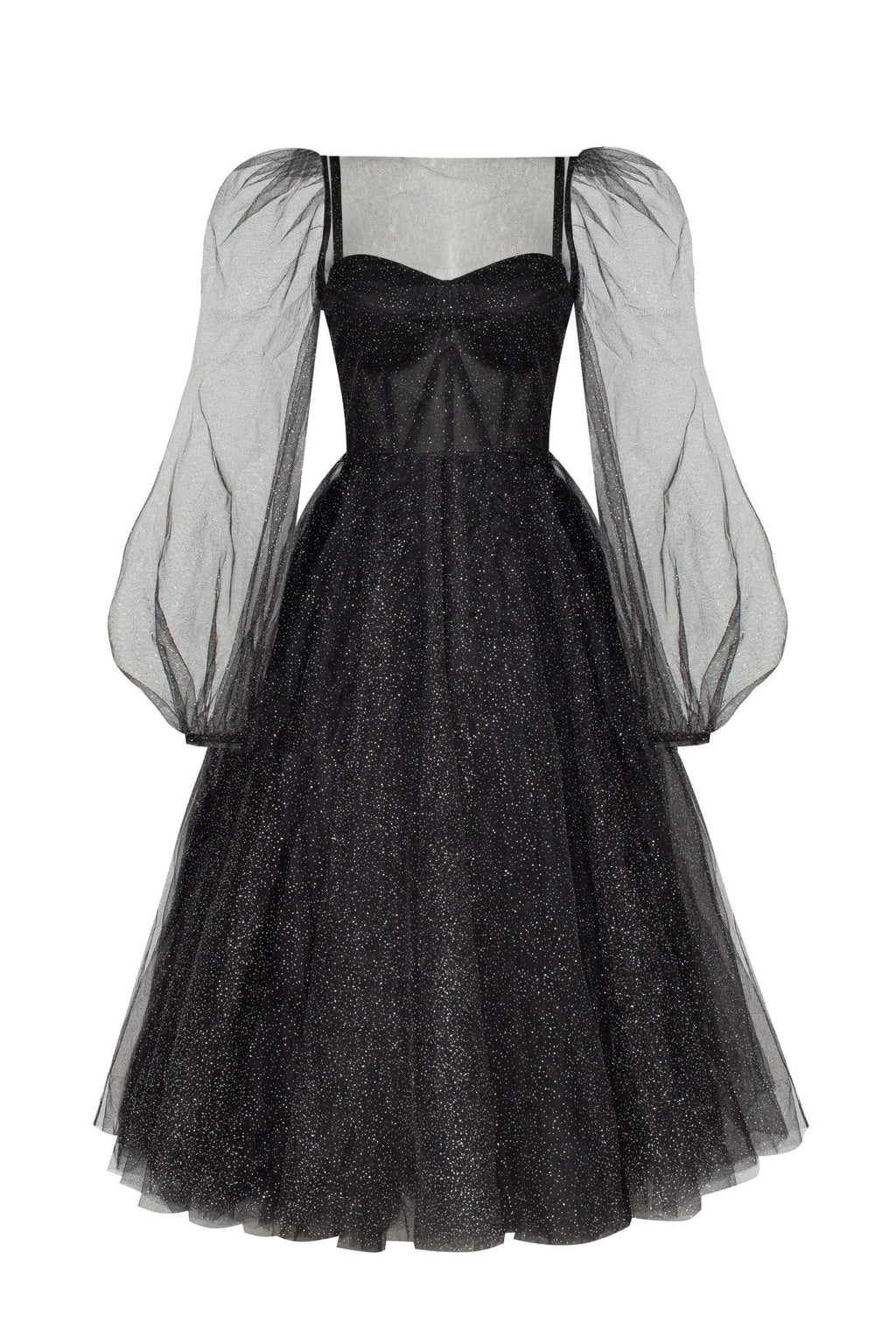 Combination sparkly tulle dress - Milla