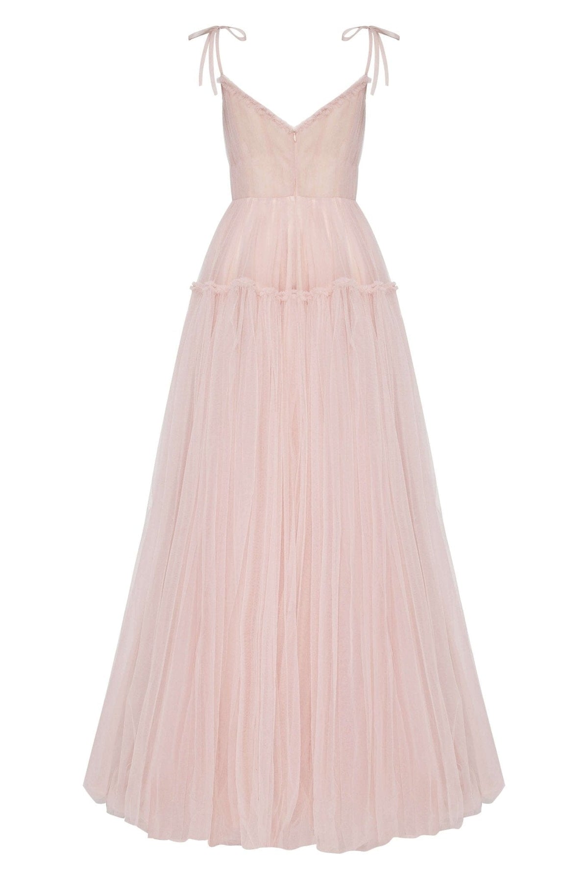 Misty Rose Tie-straps tulle prom dress Milla Dresses - USA, Worldwide ...