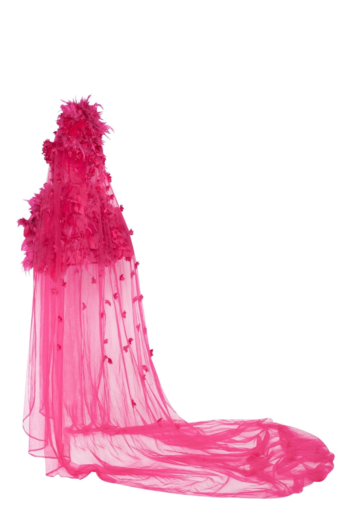 Pink tie-straps tulle dress ➤➤ Milla Dresses - USA, Worldwide delivery