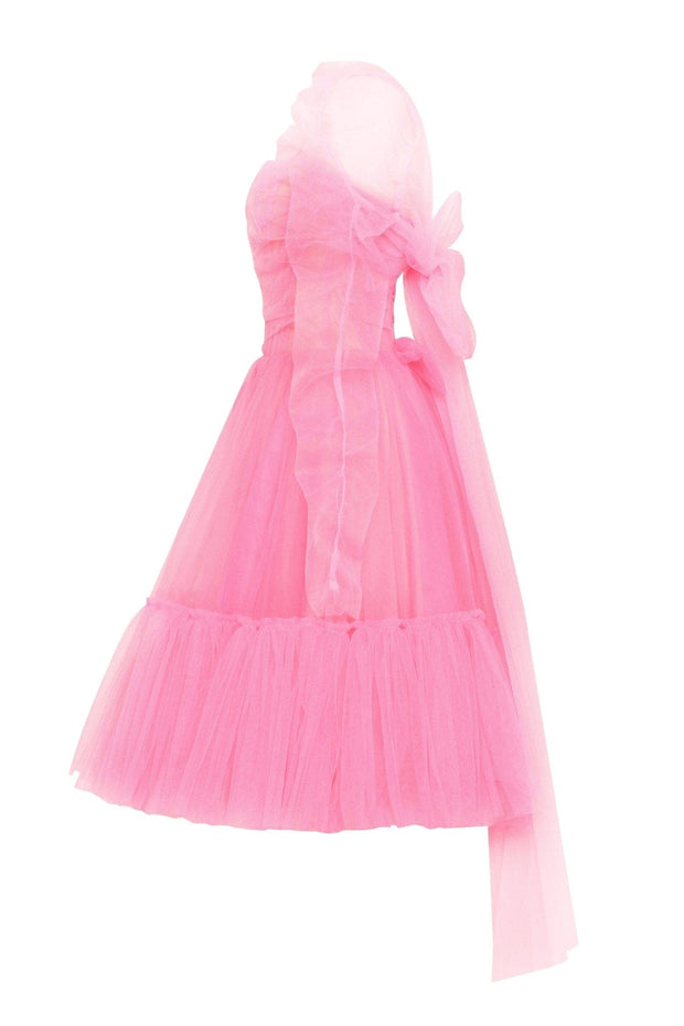 All-In-Pink bustier tulle dress - Milla