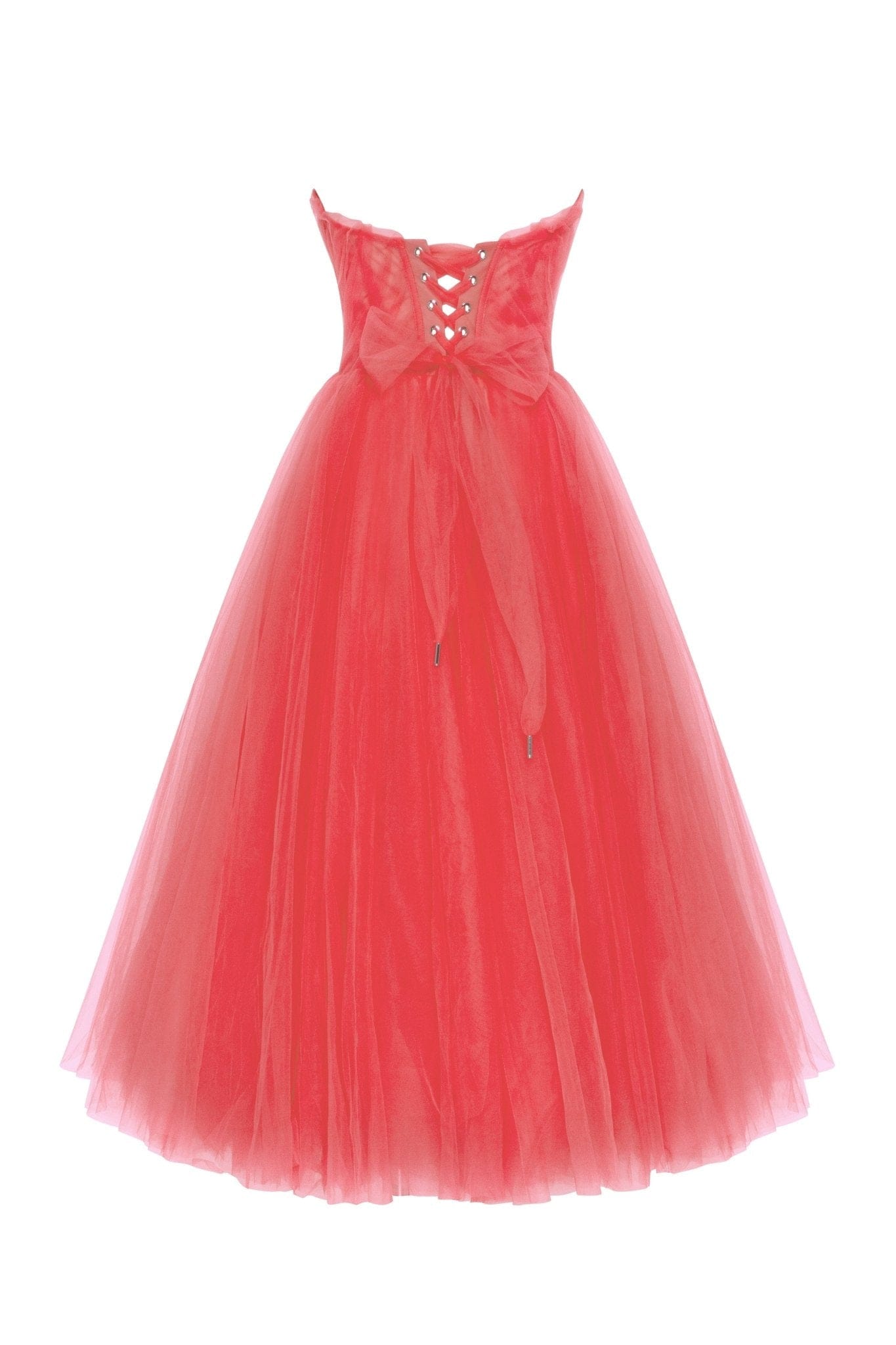Coral tender midi tulle dress Milla Dresses - USA, Worldwide delivery