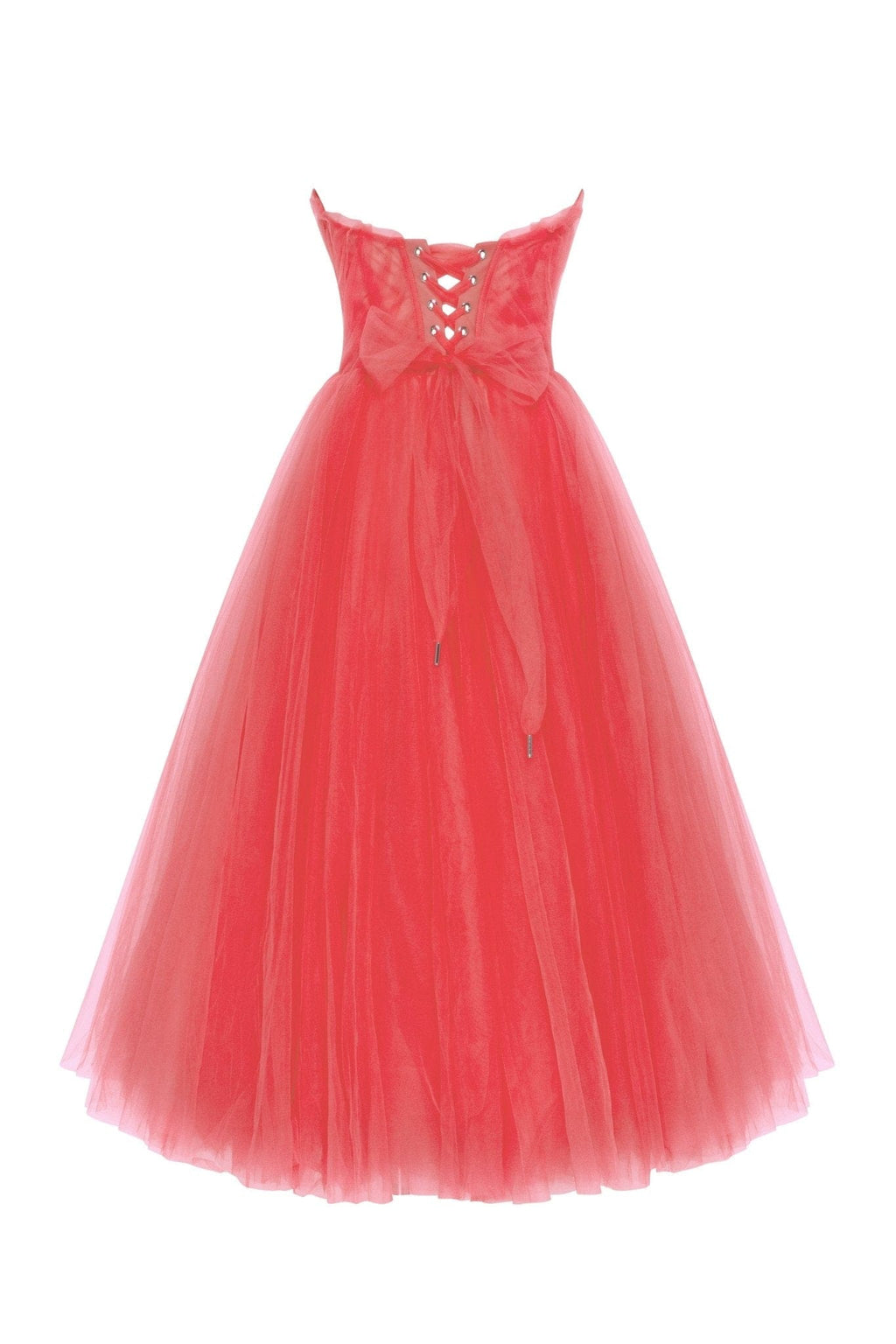 Coral tender midi tulle dress Milla Dresses - USA, Worldwide delivery