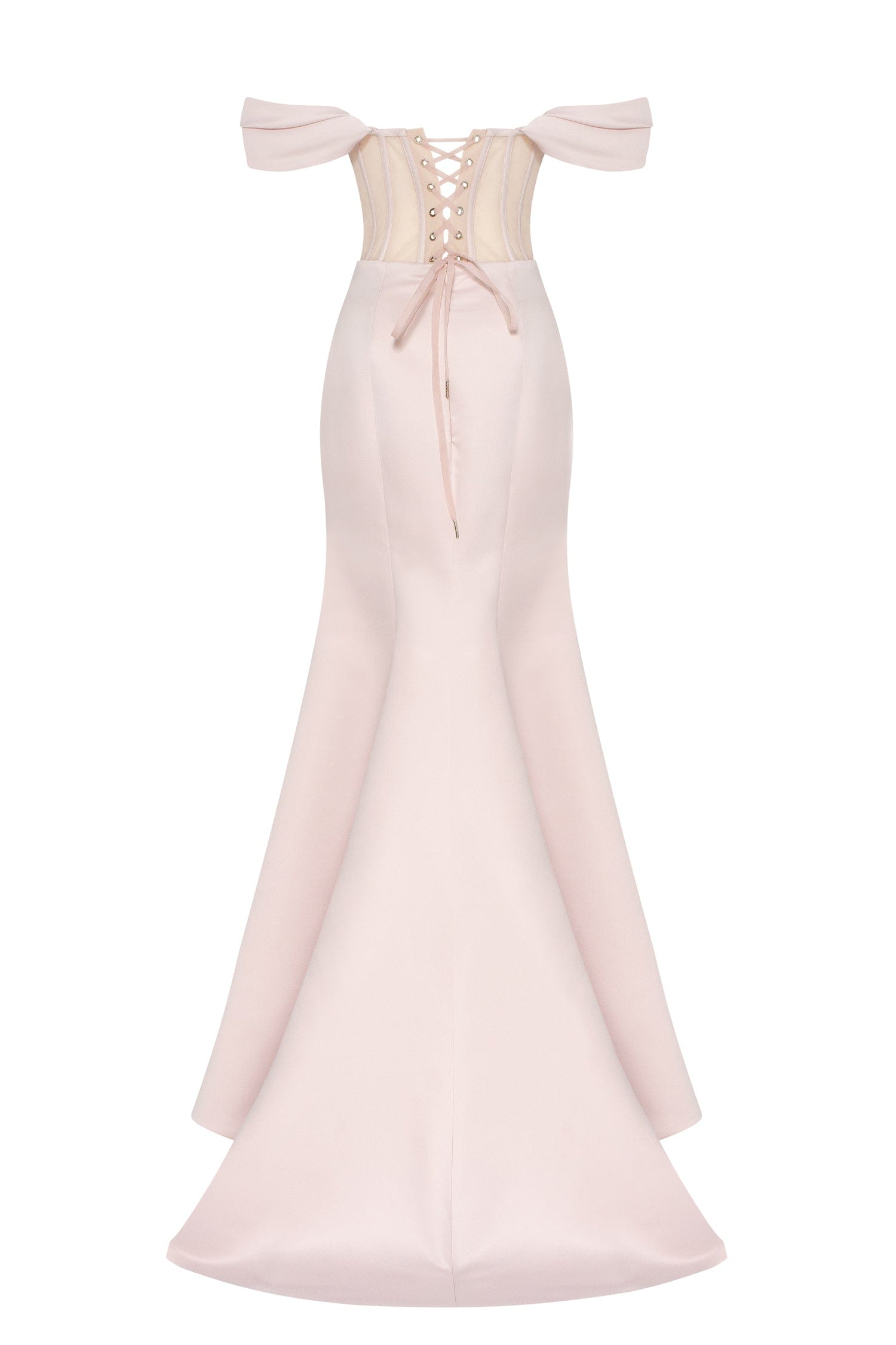 Off-the-Shoulder Prom Maxi Dress - Milla